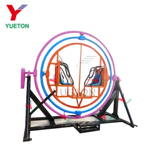 4 Seats Kids Thrill Games Amusement Park Giant Human Gyroscope Rides