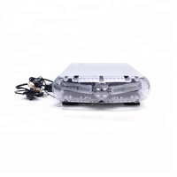 Barre lumineuse magnétique rouge de toit d'ambulance led barre lumineuse d'avertissement ambre de Police d'urgence de haute qualité