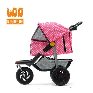 Bello dog carrozzina 3 ruote jogger passeggino per animali domestici SP05