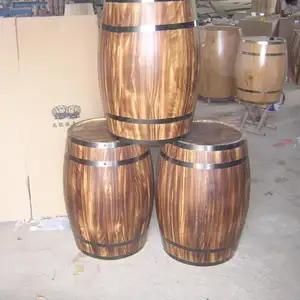 Tùy Chỉnh 5L/10L Whiskey Bia Rượu Vang Sồi/Gỗ Thông Thùng - Product Image 2