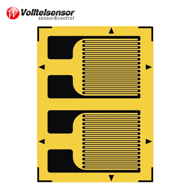 Double linear FB series strain gauges