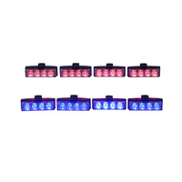 Luces Estroboscópicas LED Azules de 16 W para Parrilla Delantera, Luces de Emergencia para Camiones SL614-4