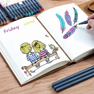 Smart Penne Colorate per Ufficiale Planner <span class=keywords><strong>Fine</strong></span> Point Penne <span class=keywords><strong>Fine</strong></span> Tip 0.4 millimetri Disegno Penne Pennarelli Colorati Con 24 Colori