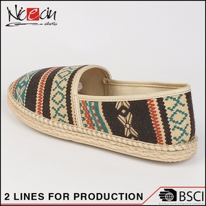 Chinois confortable chaussures <span class=keywords><strong>De</strong></span> Mode Moins Cher Couleur Espadrille <span class=keywords><strong>De</strong></span> <span class=keywords><strong>Toile</strong></span> <span class=keywords><strong>De</strong></span> Chaussures Prix - Product Image 1