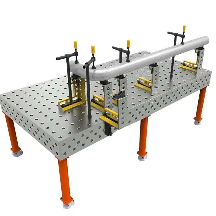 中国の有名メーカーからのジグとフィクスチャを備えた防錆3D溶接テーブルシステム