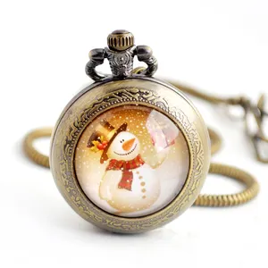Boshiya klasik kuvars rakamları gümüş bronz hediye bayan kolye zinciri ile + kutu cep saati