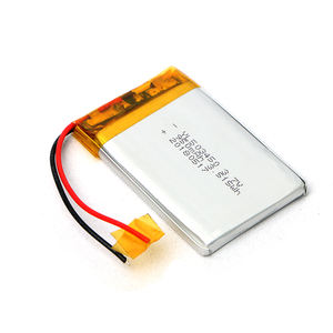 도매 충전식 503450 3.7V 리포 배터리 950mAh 리튬 리폴리머 배터리 팩 - Product Image 1