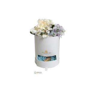 Emballage en papier pour échantillons, boîtes à <span class=keywords><strong>fleurs</strong></span> rondes en papier personnalisées, vente en gros, 20 pièces - Product Image 2