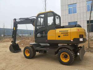 Nuovo <span class=keywords><strong>7t</strong></span> escavatore a ruote LX75-9M a buon mercato escavatori ruota per la vendita - Product Image 2