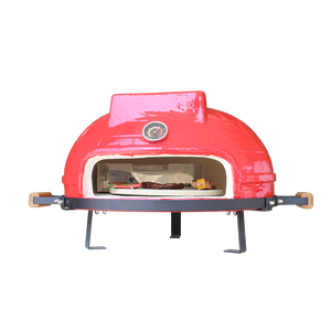<span class=keywords><strong>Four</strong></span> à <span class=keywords><strong>pizza</strong></span> au feu de bois Auplex en céramique Kamado de 21 pouces, en fonte émaillée, pour la cuisine en plein air - Product Image 1