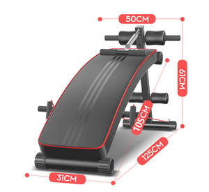 <span class=keywords><strong>Banco</strong></span> Abdominal Plegable de Metal <span class=keywords><strong>para</strong></span> Ejercicios de <span class=keywords><strong>Abdominales</strong></span>, Unisex - Product Image 4