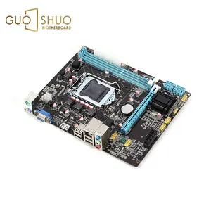 عالية الجودة مورد h61 lga مأخذ 1155 ddr3 تدعم كور i3 i5 i7 الكمبيوتر اللوحة الأم