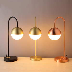 Items for the fireside vogue crystal ball table light table LED lamp gold - Product Image 4