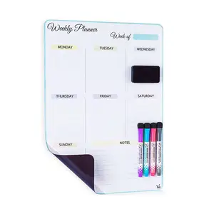 <span class=keywords><strong>Calendrier</strong></span> <span class=keywords><strong>familial</strong></span> personnalisé <span class=keywords><strong>2023</strong></span> tableau magnétique planificateur effaçable à sec pour réfrigérateur - Product Image 1