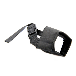 Ajustable de Nylon lindo divertido cesta de cuero de encargo de plástico de silicona Hombre Lobo perro bozal - Product Image 6