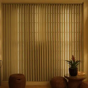 Time-limited Top Lower Open fashion vertical plain curtains zebra blinds louvers office curtain alloy shutter 25mm/35mm/50m