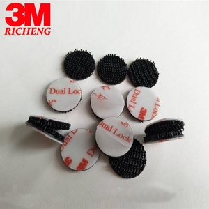 Fascia <span class=keywords><strong>Adesiva</strong></span> in Poliestere Richeng Company SJ3550 Dual Lock per Chiusura Riutilizzabile <span class=keywords><strong>3M</strong></span>, Fustellata, con Adesivo Acrilico, Vendita Calda - Product Image 2