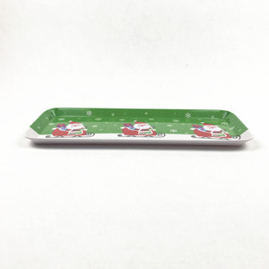 カスタマイズされたクリスマスサービングプラスチックロング霜取りトレイキャンディーディスプレイトレイ - Product Image 4