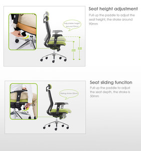 <span class=keywords><strong>Herman</strong></span> <span class=keywords><strong>miller</strong></span> Ergonomic high for bureau office desk chair with headrest - Product Image 4