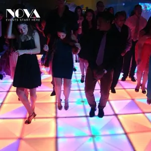 NOVA Dmx512 Rgb Interactive Colorful Dmx Led Dance Floor