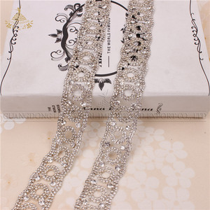 Trong Kho Bán Buôn Rhinestone Trim Pha Lê Rhinestone Trim Rhinestone Ren Trim - Product Image 2