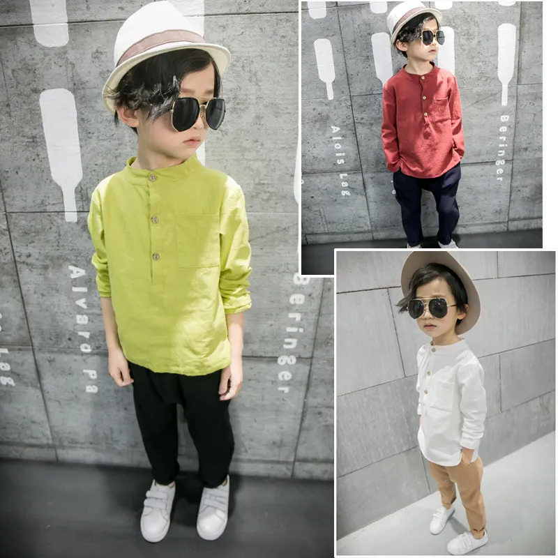 Alibaba Kids Wholesale Clothing Children Boys Wear Shirts No Pattern From China