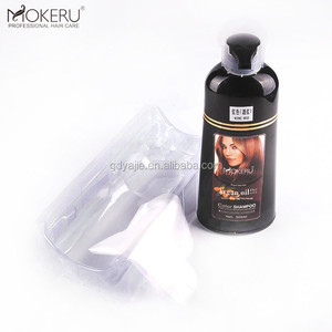 Mokeru Natural Dye Haar Shampoo 500 ml profession elle Farbe Shampoo Haar färbemittel Pflanzen pflege Shampoo Abdeckung grau Haar färbemittel - Product Image 3