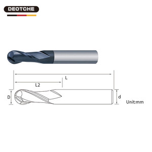 Buen proveedor 2 flautas staper fresas para acero inoxidable - Product Image 1