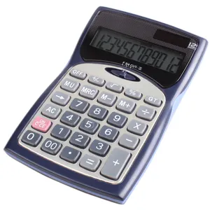 Promotional office instruments mini student talking calculator 12 digit with custom logo printing kids scientific calculator