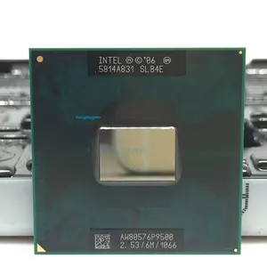 Intel Cpu แล็ปท็อป Core 2 Duo P9700 CPU 6M แคช/2.8GHz/1066/Dual-Core แล็ปท็อปประมวลผลสำหรับ PM45 GM45