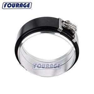 Phổ nhôm Turbo intercooler Ống kẹp O-ring 2 "2.5" 3 "3.5" 4 "inch mặt bích Pegasus wiggen vỏ sò kẹp - Product Image 2