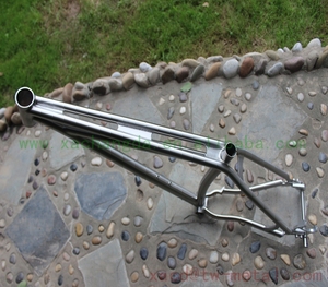 Titan 29er Newsboy Xe đạp khung 17.5 ''ti Cruiser Xe đạp khung với bài núi trượt dropouts tùy chỉnh Titan Cruiser xe đạp - Product Image 2