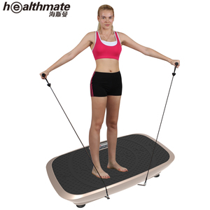 Plataforma de vibración de cuerpo completo de <span class=keywords><strong>500W</strong></span> para Fitness, adelgazamiento en interiores, moldeador de cuerpo de masaje Crazy Fitness - Product Image 2