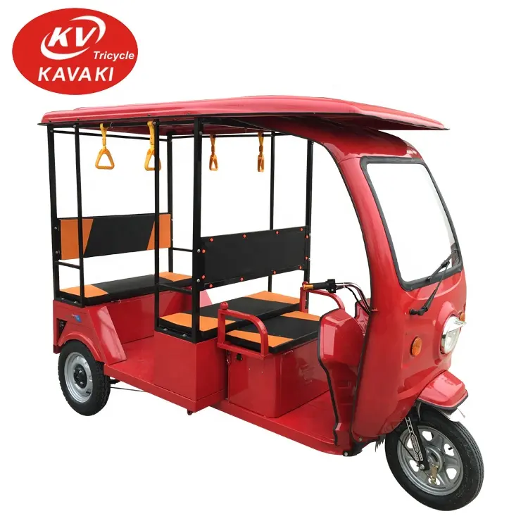 Электрический Аккумуляторный автомобильный трехколесный рикша, грузовой трехколесный электрический рикша, трехколесный электрический автомобильный рикша