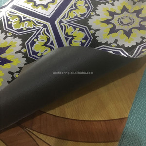 Pvc <strong>Vinyl</strong> Flooring Roll /plastic Floor <strong>Mat</strong> on Sale Graphic Design Contemporary Indoor Plastic Flooring Villa 2 Years 0.35-0.7mm - Product Image 2
