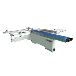 MJ6128-90 Tugas Berat Sliding Table Saw Circular Saw Mesin Rel Panduan