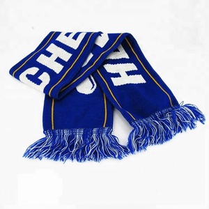 Soochic Robe Jacquard Écharpe Tricotée Avec Manches Écharpes Personnalisées Club De Football Écharpe À Gland - Product Image 4