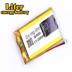 Plugue 1.25-<span class=keywords><strong>2</strong></span> P 3.7 603550 mah 1200 V Recarregável lipo bateria solar bateria de lítio polímero de iões de lítio com PCM - Product Image 3