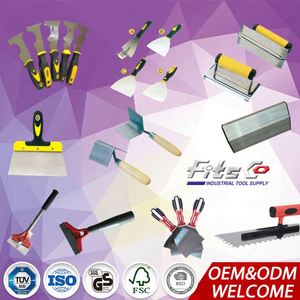 Outils Nom Pour La Construction de bâtiments <span class=keywords><strong>Enduit</strong></span> Outil En Acier Au Carbone <span class=keywords><strong>Lame</strong></span> Bricky Truelle - Product Image 1