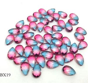 Nouveau produit <span class=keywords><strong>Tourmaline</strong></span> melon d'eau en verre <span class=keywords><strong>multicolore</strong></span> pour bijoux de mode - Product Image 3