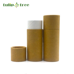 100% Emballage en papier cylindrique biodégradable Conception personnalisée Tube en papier kraft en carton Revêtement UV Estampage Impression Type de boîte dossiers - Product Image 5