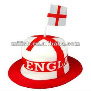Sombrero <span class=keywords><strong>de</strong></span> Fiesta <span class=keywords><strong>de</strong></span> Felpa con la Bandera <span class=keywords><strong>de</strong></span> Inglaterra para <span class=keywords><strong>el</strong></span> Día <span class=keywords><strong>de</strong></span> San Jorge MH-0688 - Product Image 2