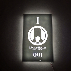 Rétro-éclairé LED Hôtel Porte Lumière Plaques D'immatriculation Signe - Product Image 2