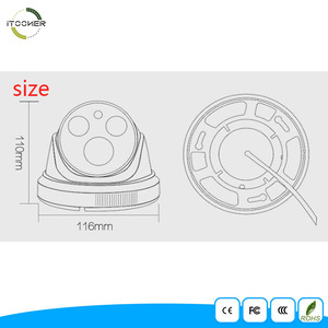 1080 p IR 30 m Dome IP <span class=keywords><strong>seguridad</strong></span> cámara de vigilancia - Product Image 5