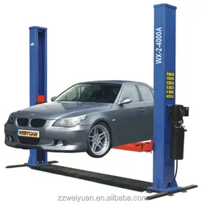 4.0T Wholesale Hydraulic 2 Post Floor Plate Car Lift, Car lift equipment WX-2-4000A Factory Price