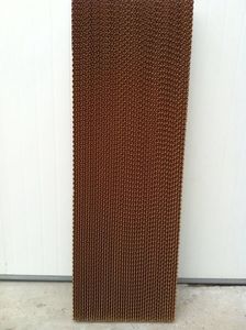 Profession eller Hersteller Verdunstung skühl kissen 7090 Braune Farbe Gewächshaus kühl kissens ystem Aluminium legierung rahmen - Product Image 6