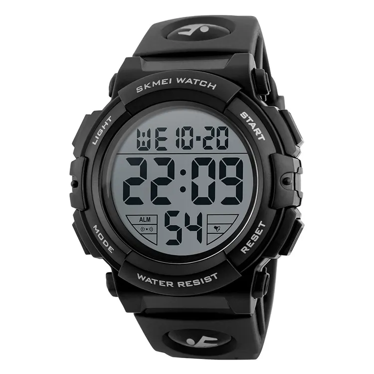 Fashion 5 atm Waterproof SKMEI 1258 Brand watches men wrist sports digital watch Jam Tangan