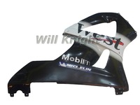 Kit de carénage pour moto, ensemble de carrosserie pour CBR929 2000 2001 CBR900 929, noir et blanc
