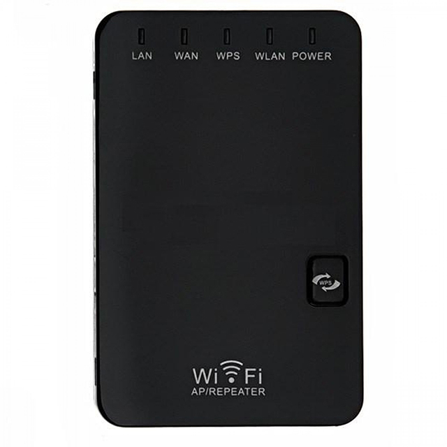 Wireless-N Mini Router with 1 LAN and 1 WAN Port Wifi Repeater Access Point Signal Amplifier Upto 100m to 300m Range