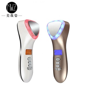 Masseur Facial électrique, dispositif de massage Anti-rides, chauffant et froid, soin de la peau, blanchiment, levage du visage - Product Image 2